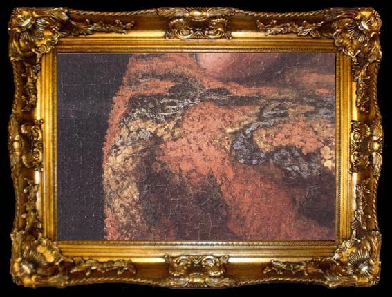 framed  REMBRANDT Harmenszoon van Rijn Details of The Sampling Officials of the Amsterdam Drapers